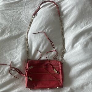 Rebecca Minkoff 4 zip Red Crossbody bag